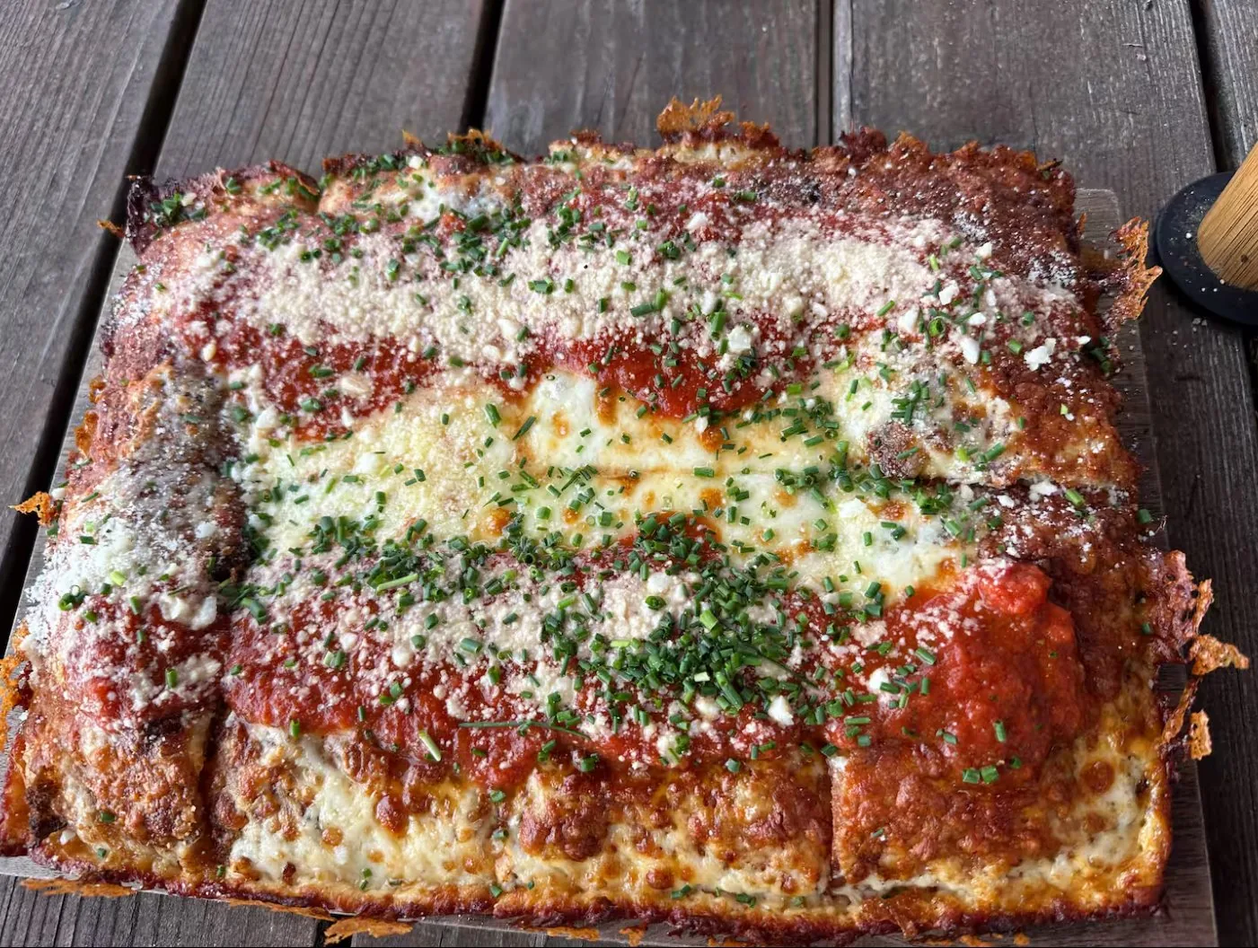 Wood-fired pizza from Salmonberry